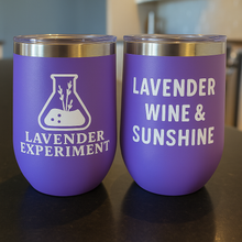 Load image into Gallery viewer, Branded Wine Tumbler 12 oz
