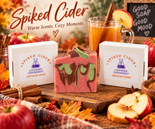 Load image into Gallery viewer, Spiked Cider Artisan Soap
